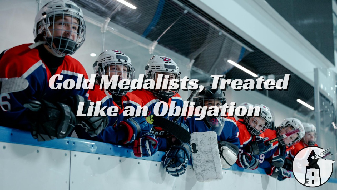 Women's Hockey Champions Reduced to a Joke